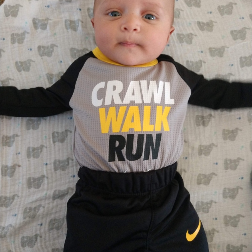 Nike onesie and pants set